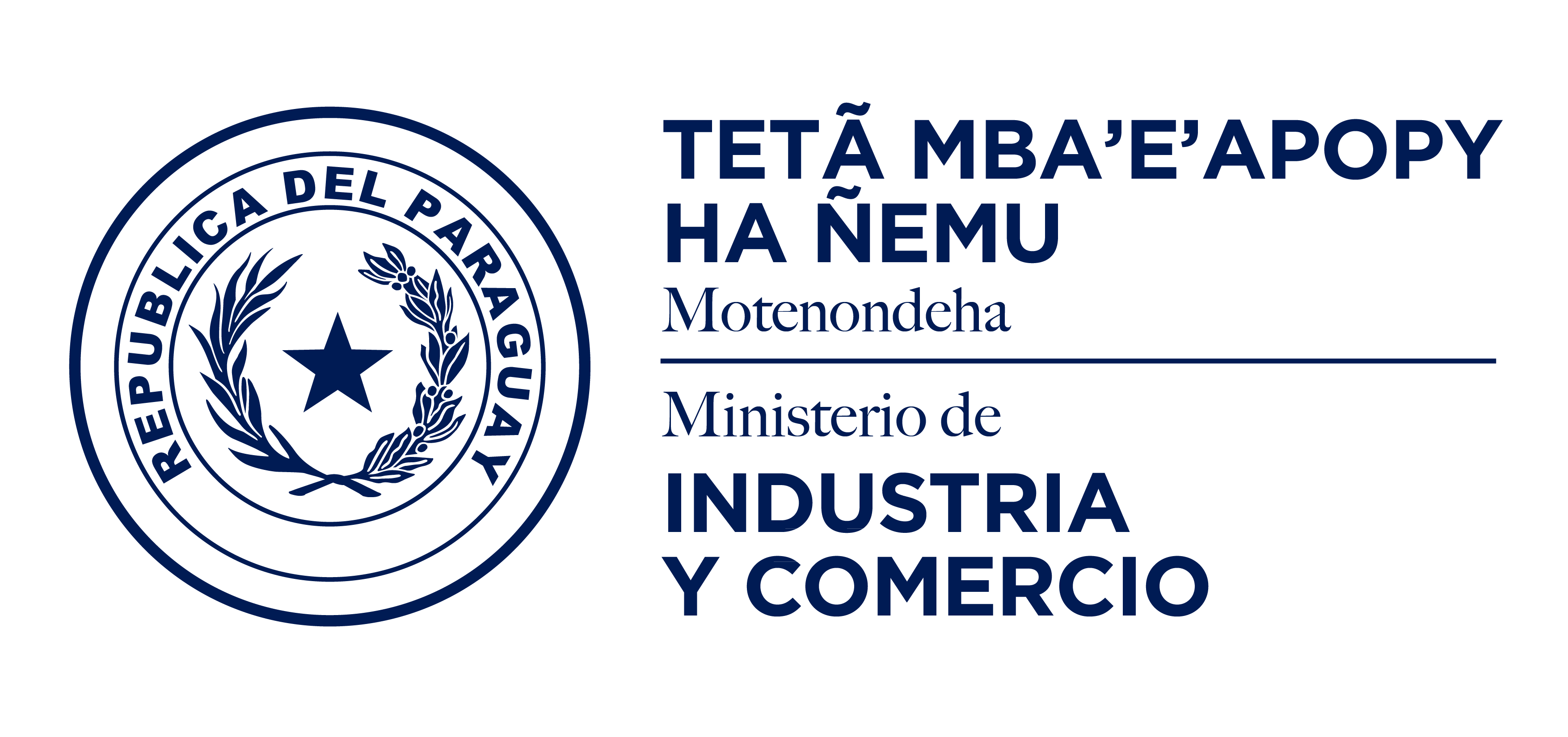 Logo Ministerio de Industria y comercio Paraguay